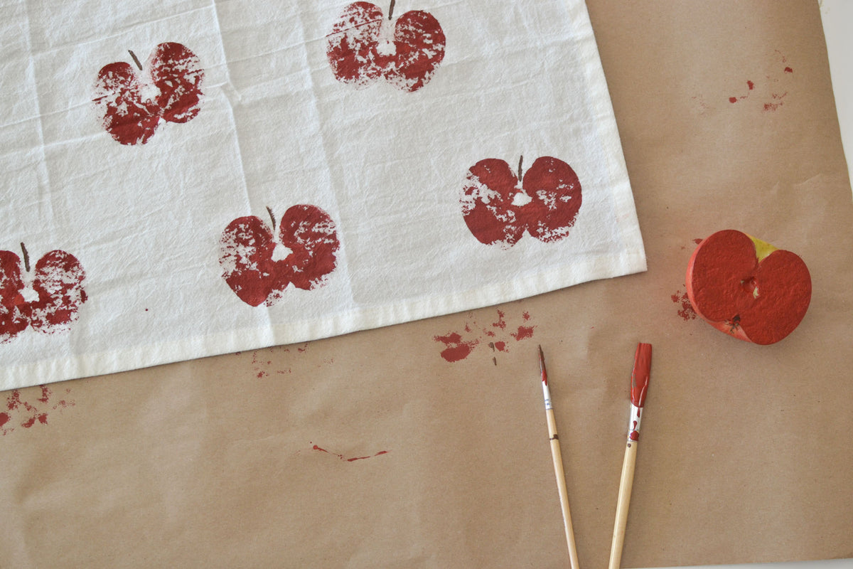 Fall towel stamping kit